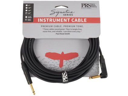 PRS Signature Instrument Cable 25' Angled