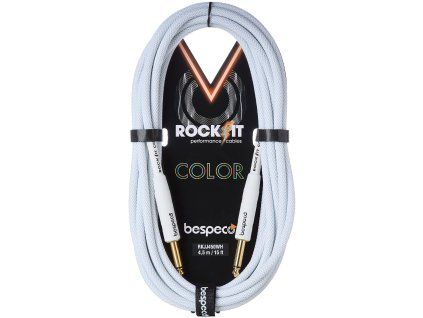BESPECO Rockit Color White 3m Jack