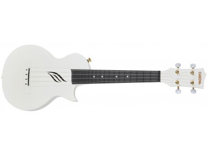 CASCHA HH 2286 Carbon Fibre Ukulele Set White