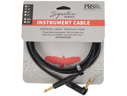 PRS Signature Instrument Cable 10&apos; Angled