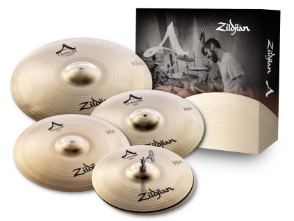 ZILDJIAN A Custom box set + 18 A custom crash
