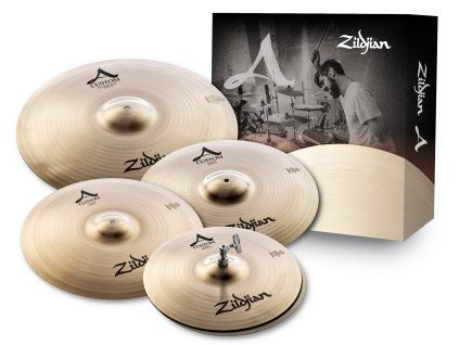 ZILDJIAN A Custom box set + 18 A custom crash