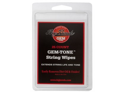 BIG BENDS Gem-Tone String Wipes 25