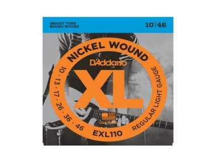 D´ADDARIO EXL110 Struny na el. kytaru 10-46 sada