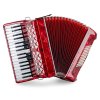 classic cantabile secondo v akordeon 72 bass cerveny
