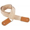 cascha ukulele strap cotton beige