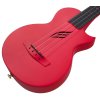 CASCHA HH 2280 Carbon Fibre Ukulele Set Red