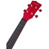 CASCHA HH 2280 Carbon Fibre Ukulele Set Red