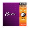 ELIXIR 16002 Struny na akustickou kytaru 010-047