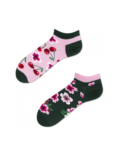 Kotníkové ponožky - vzor Sakura