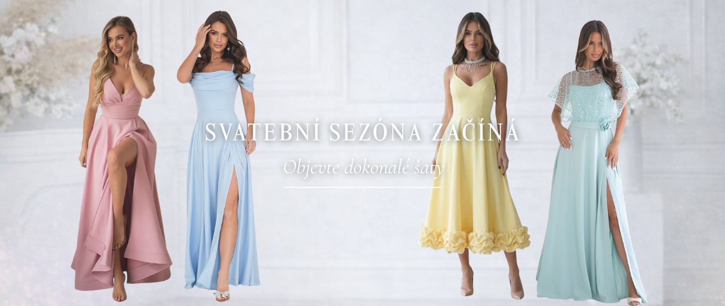 šaty na svatbu