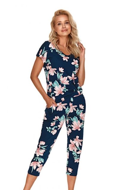 damske pyzamo taro 2680 larysa modre view