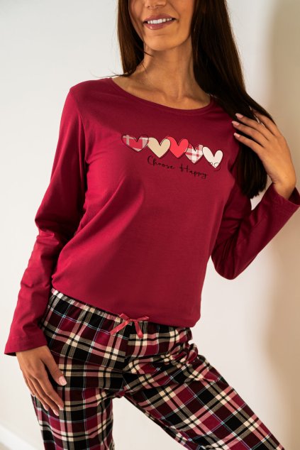 Dámské pyžamo Muzzy Happy