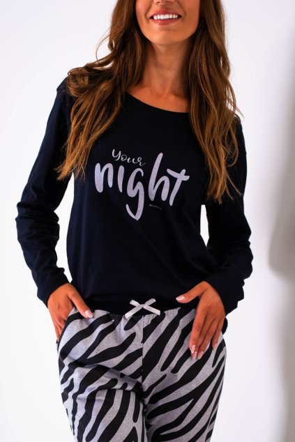 Dámské pyžamo Muzzy Night