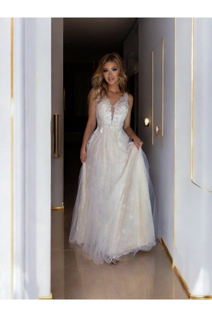 Šaty Pretty Women Finn Ecru