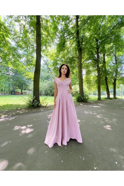 Šaty Anabell Mielczarkowski Roma růžové