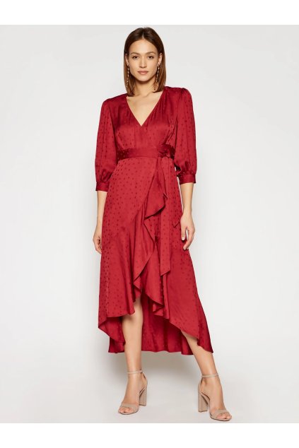 max co kazdodenni saty stesso 82211521 cervena regular fit