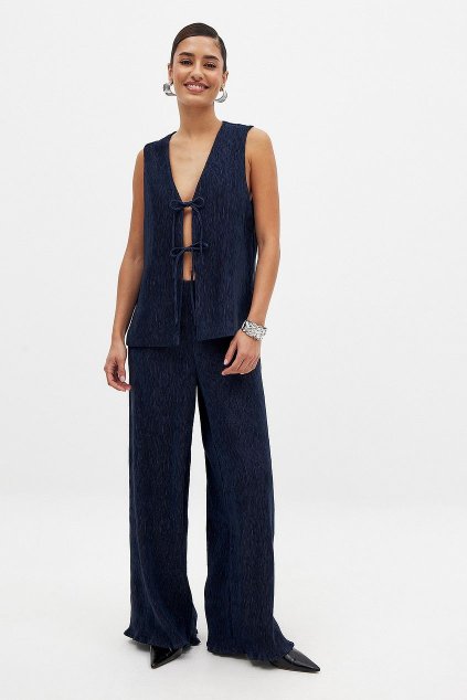 structured mid waist pants 1100 009636 001817607