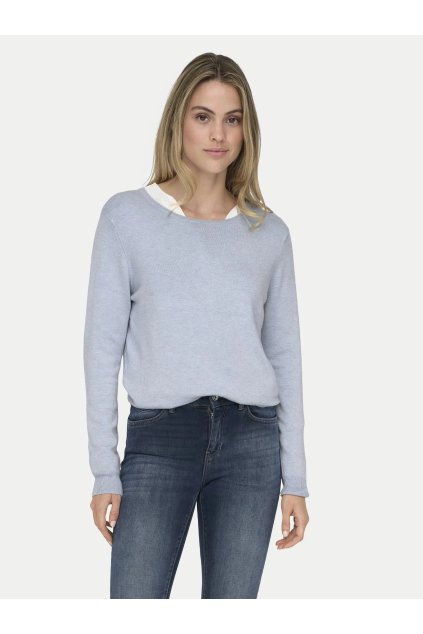 only svetr venice 15333989 svetle modra regular fit 0000304784217