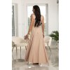 Maxi Šaty Elizabeth Collection Anabel béžové