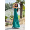 Maxi Šaty Elizabeth Collection Anabel smaragd