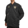 HI5246 chaqueta color gris adidas bayern travel 1 completa frontal