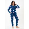 vienetta kadin polar uzun kollu pijama ac5289.