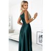 299 9 chiara elegancka maxi satynowa suknia na ramiaczkach zielen butelkowa 4 16238