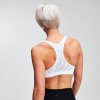 Sportovní podprsenka MyProtein Power Mesh bílá