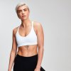 Sportovní podprsenka MyProtein Power Mesh bílá