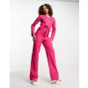 extro vert tall utility jumpsuit in hot pink