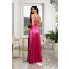 Maxi šaty Elizabeth Collection Nathalie fuchsia