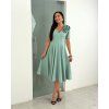 Midi šaty Elizabeth Collection Rubi šalvějové