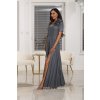 Maxi Šaty Elizabeth Collection Rubi G grafit