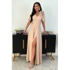 Maxi Šaty Elizabeth Collection Liwia béžové