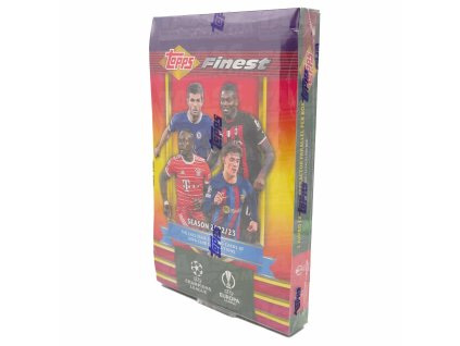 Fotbalové karty 2022/23 Topps Finest Flashbacks UEFA Club Competitions Soccer Hobby Box
