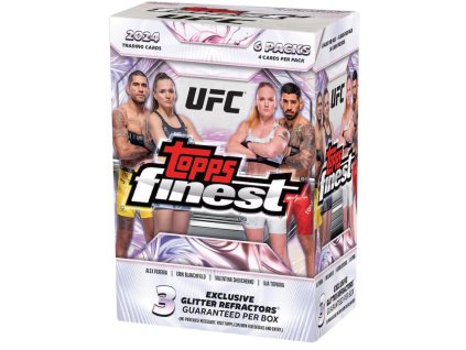 UFC karty 2024 Topps Finest UFC Blaster Box