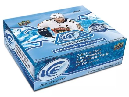 Hokejové karty 2021/22 Upper Deck Ice Hockey Hobby Box