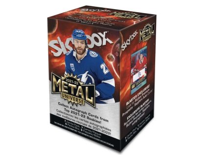 Hokejové karty 2021/22 Upper Deck Skybox Metal Universe Hockey Blaster Box