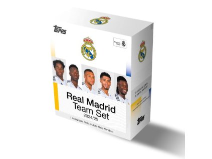Fotbalové karty 2024/25 Topps Real Madrid Team Set Soccer