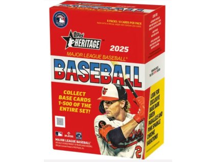 2025 Topps Heritage Baseball Blaster Box