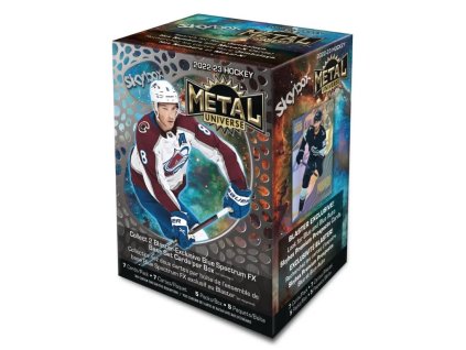 Rookieshop hokejove karty 202223 Upper Deck Skybox Metal Universe Hockey blaster box