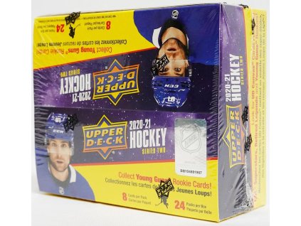 Rookieshop hokejove karty 202021 Upper Deck Series 2 Hockey Retail Box NHL