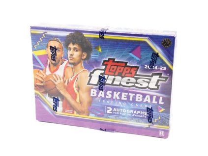 Rookieshop basketbalové karty 202425 Topps Finest Basketball Hobby Box