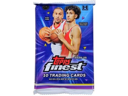 Basketbalové karty 2024/25 Topps Finest Basketball Hobby Pack