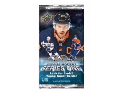 Hokejové karty 2024/25 Upper Deck Series 1 Hockey NHL Hobby Pack