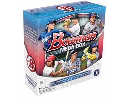 Rookieshop baseballové karty 2025 Bowman Baseball Mega Box