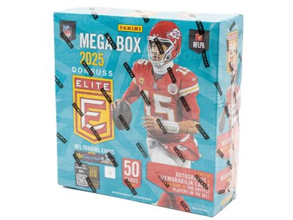 Rookieshop nfl karty 2025 Panini Donruss Elite Football nfl mega box
