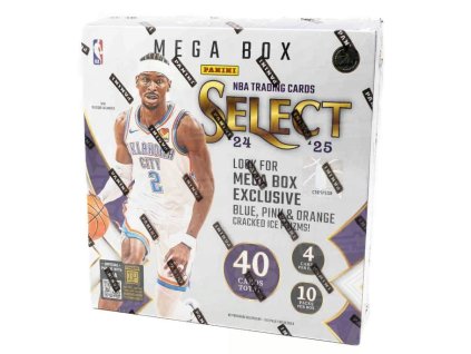 Rookieshop basketbalové karty 202425 Panini Select Basketball nba mega box