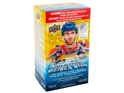 Rookieshop hokejové karty 202425 upper deck series 1 hockey blaster box